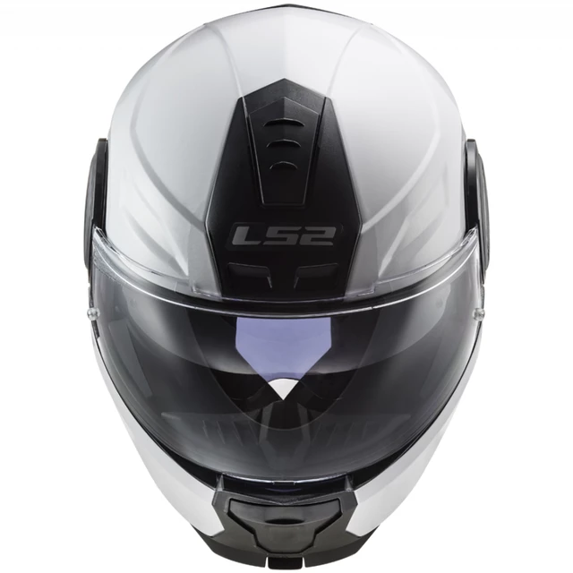 Výklopná moto prilba LS2 FF902 Scope Solid - White