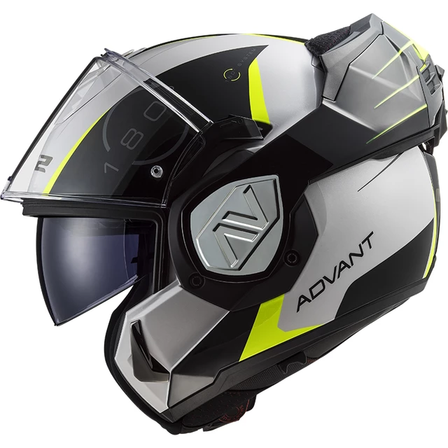 Preklápacia moto prilba LS2 FF906 Advant Codex White Black P/J