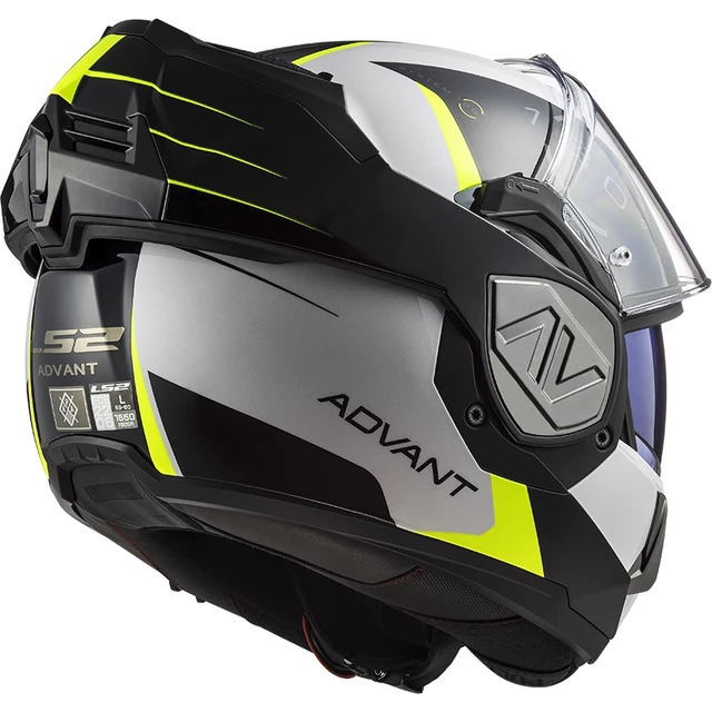 Preklápacia moto prilba LS2 FF906 Advant Codex White Black P/J