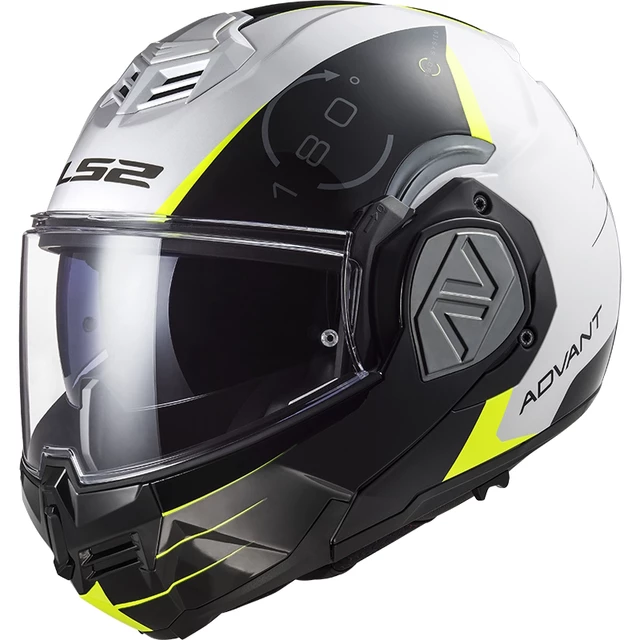 Preklápacia moto prilba LS2 FF906 Advant Codex White Black P/J