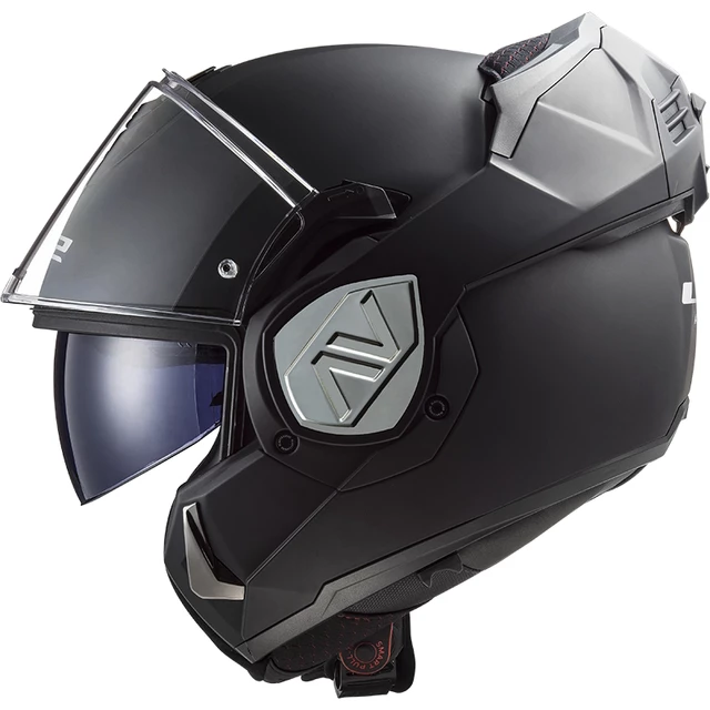 Preklápacia moto prilba LS2 FF906 Advant Solid Matt Black P/J