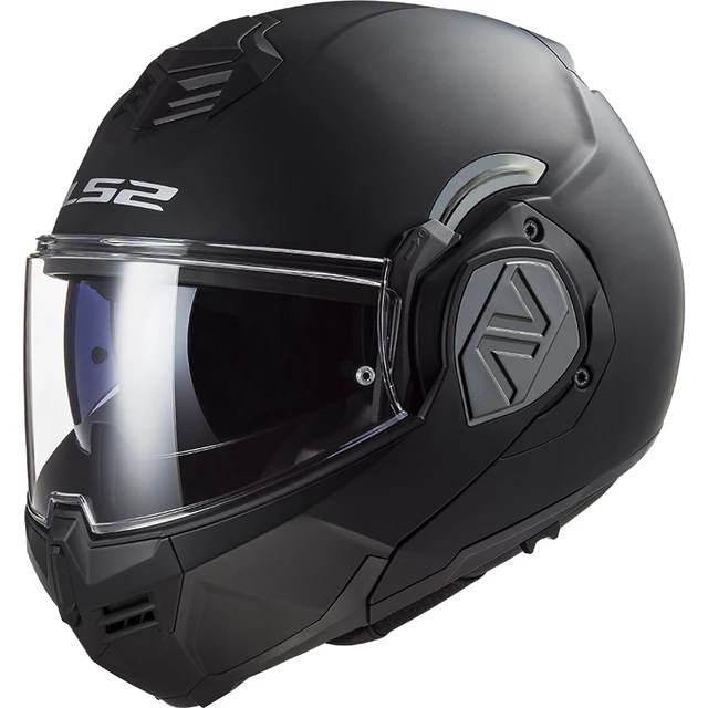 Preklápacia moto prilba LS2 FF906 Advant Solid Matt Black P/J