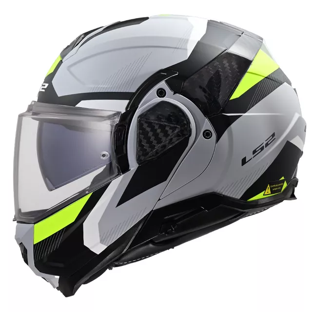 Preklápacia prilba LS2 FF910 Advant II Triple Light Grey P/J
