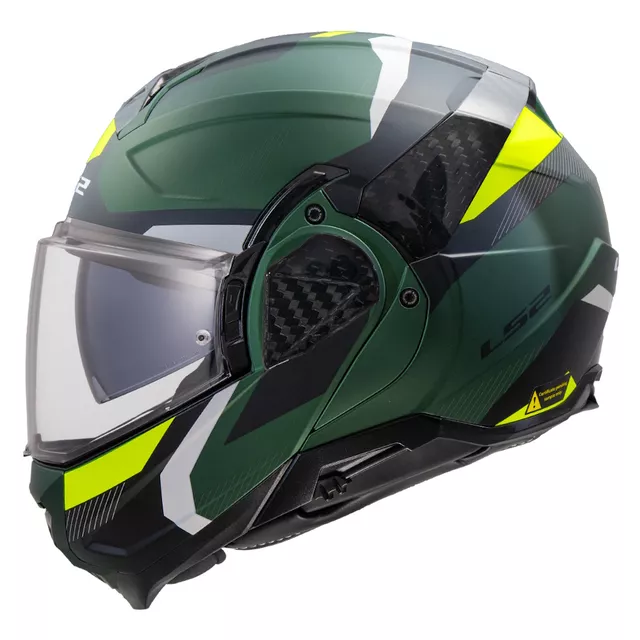 Preklápacia prilba LS2 FF910 Advant II Triple Olive P/J