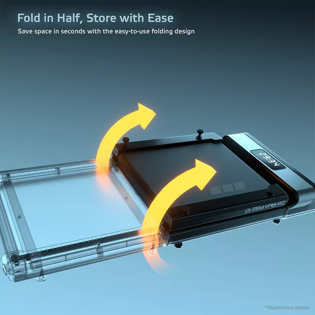 Skladací chodiaci pás inSPORTline ZenRun Fold 10