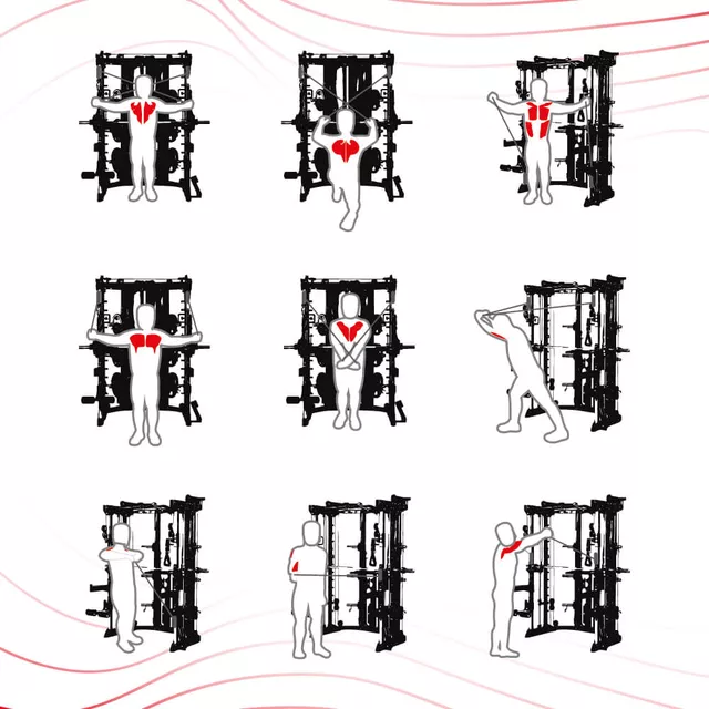 Posilňovací stojan inSPORTline Cable Column CC600