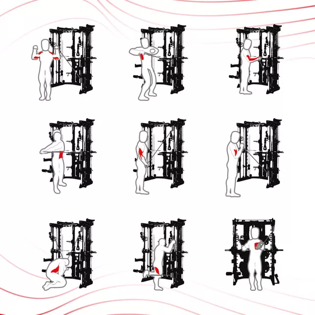 Posilňovací stojan inSPORTline Cable Column CC600