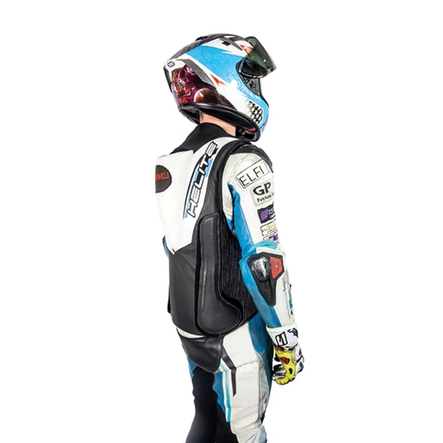 Závodná airbagová vesta Helite GP Air 2 - čierna