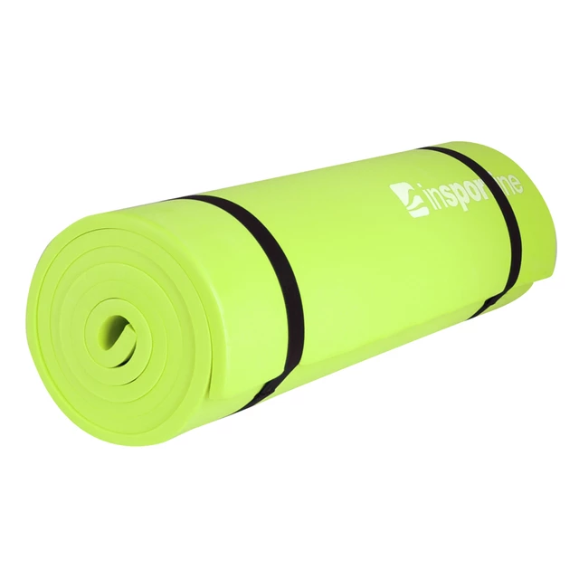 Karimatka inSPORTline EVA 180x50x1 cm - ružová - zelená