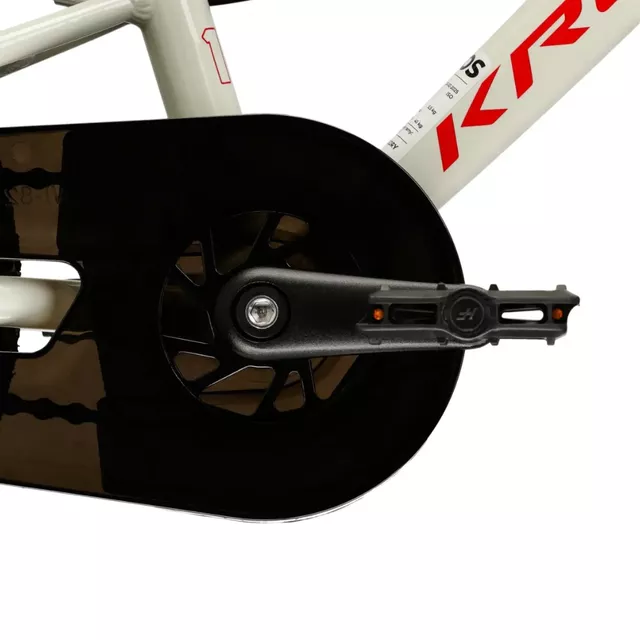 Detský bicykel Kross Liftie 14" - model 2025 - šedá / červená / lesk