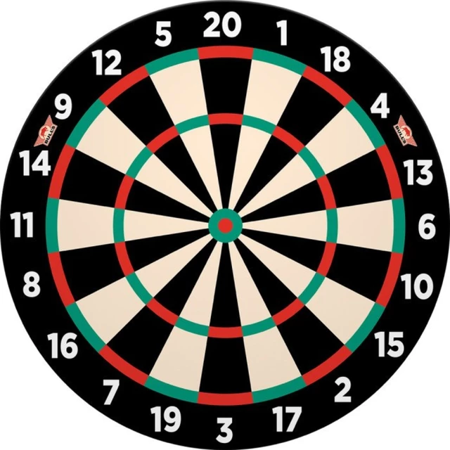 Skrinka s terčom Bull's Magnetic Paper Dartboard Cabinet Set
