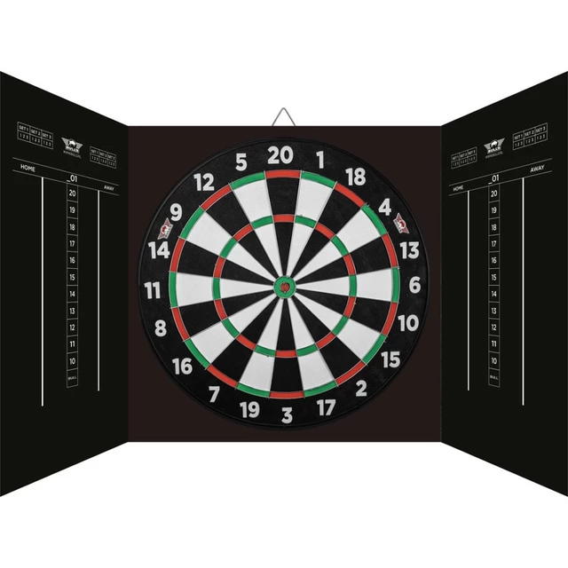 Skrinka s terčom Bull's Magnetic Paper Dartboard Cabinet Set