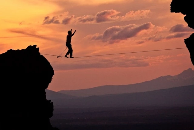 Slackline - Singing Rock 10 m
