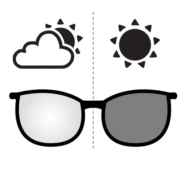 Polarizačné a fotochromatické slnečné okuliare inSPORTline Molineto biele