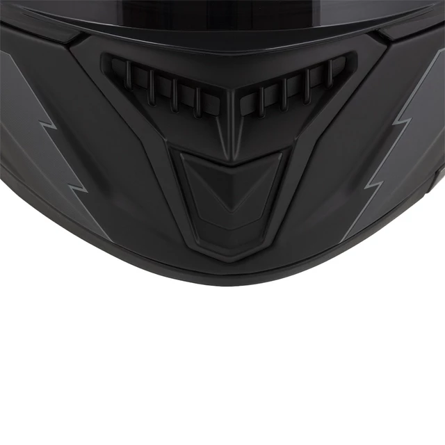 Moto prilba Cassida Integral GT 2.1 Flash čierna matná/metalická červená/tmavo šedá