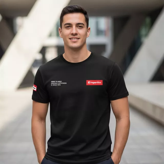 Tričko inSPORTline Signature - čierna