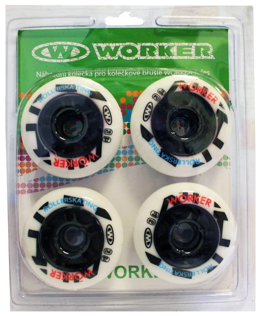 Náhradné kolieska na kolieskové korčule WORKER Jules 76mm