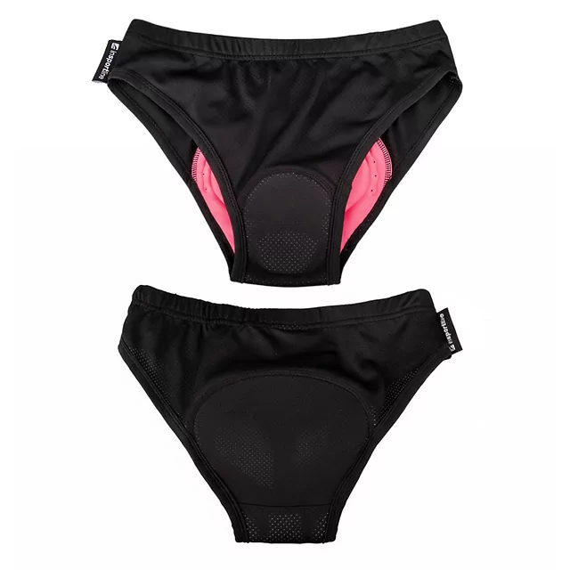 Dámske nohavičky s gélovou vložkou inSPORTline Nashka - čierna