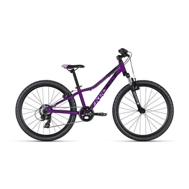 Juniorský bicykel KELLYS KITER 50 24" - model 2025 - Teal - Purple