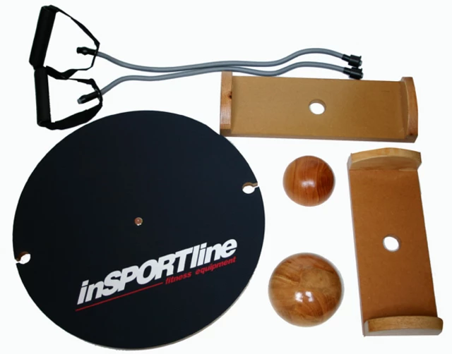 Drevená balančná podložka inSPORTline