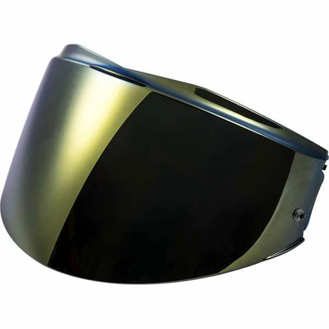 Náhradné plexi na prilbu LS2 FF399 Valiant - iridium blue - gold
