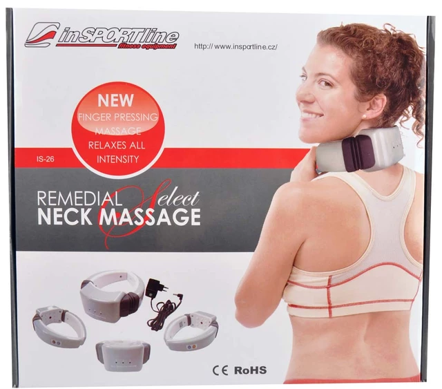 Masážny golier inSPORTline Neck Massage