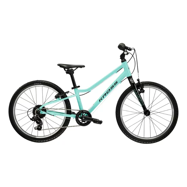 Detský bicykel Kross Liftie 20" - model 2025 - mätová / čierna / lesk - mätová / čierna / lesk