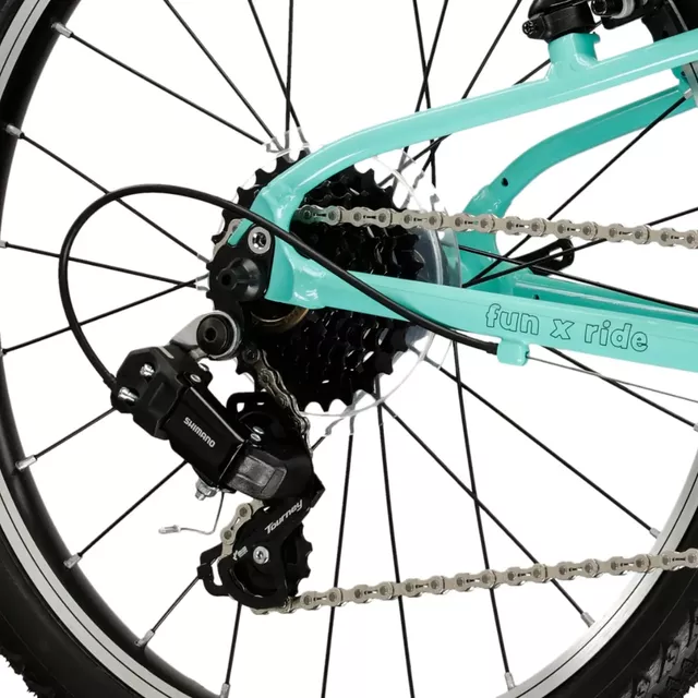 Detský bicykel Kross Liftie 20" - model 2025 - mätová / čierna / lesk