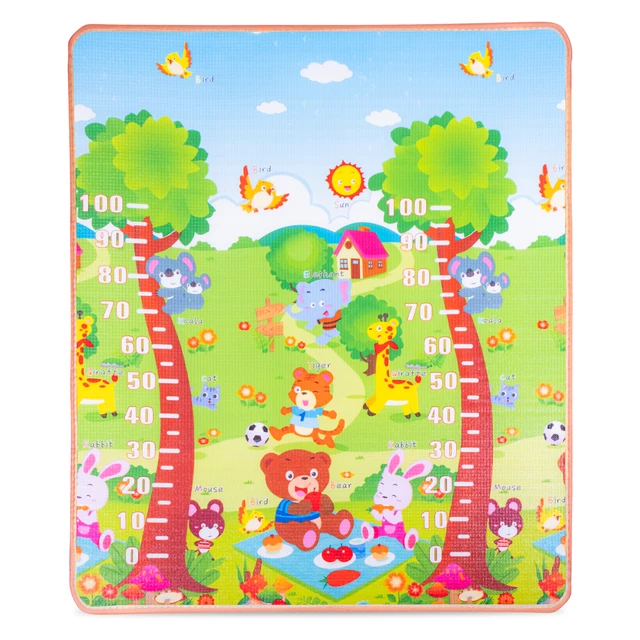 Rolovateľná detská podložka inSPORTline Lhotino 150x180x1,5 cm - Podmorský svet