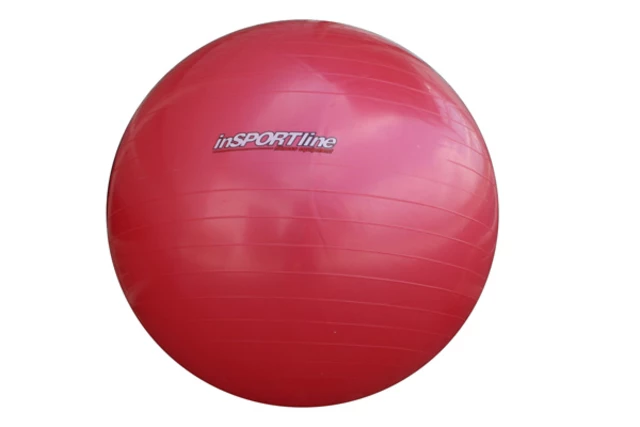 Gymnastická lopta inSPORTline Super ball 55 cm - červená