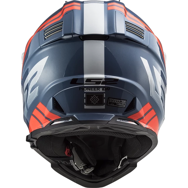 Moto prilba LS2 MX436 Pioneer Evo - Evolve Red White