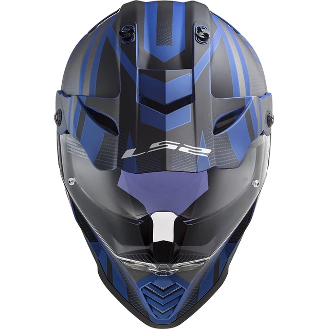 Moto prilba LS2 MX436 Pioneer Evo - Evolve Red White
