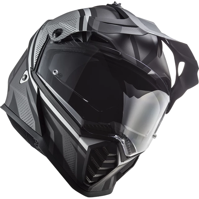 Moto prilba LS2 MX436 Pioneer Evo - Evolve Red White