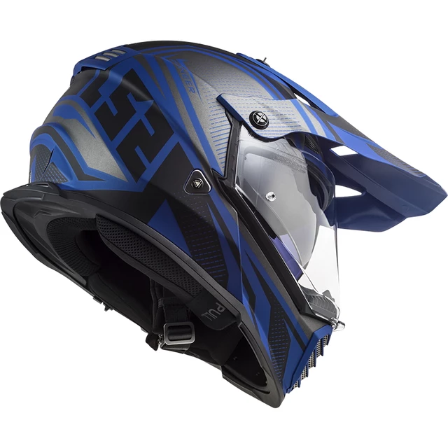 Moto prilba LS2 MX436 Pioneer Evo - Evolve Red White