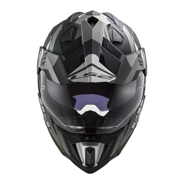 Enduro prilba LS2 MX701 Explorer Atlantis - Glossy Red White Blue