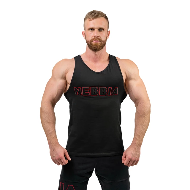 Fitness tielko Nebbia Strength 714 - Green - Black