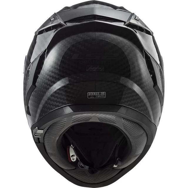 Moto prilba LS2 FF327 Challenger C Carbon Solid - Black