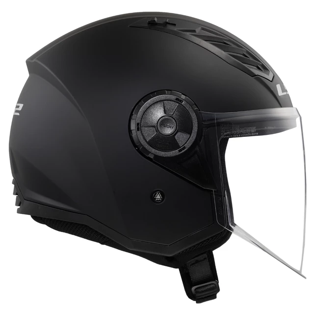 Moto prilba LS2 OF616 Airflow II Solid Matt Black