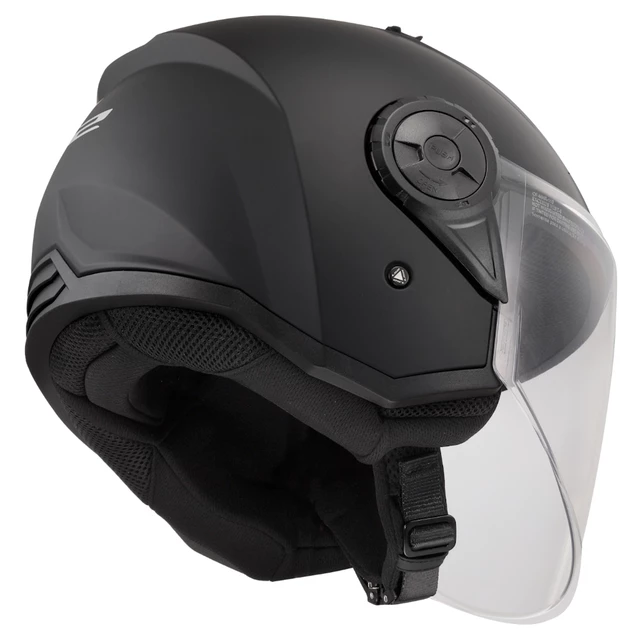 Moto prilba LS2 OF616 Airflow II Solid Matt Black