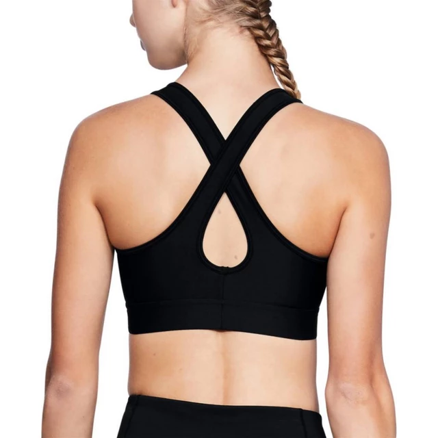 Dámska športová podprsenka Under Armour Mid Crossback - Lipstick