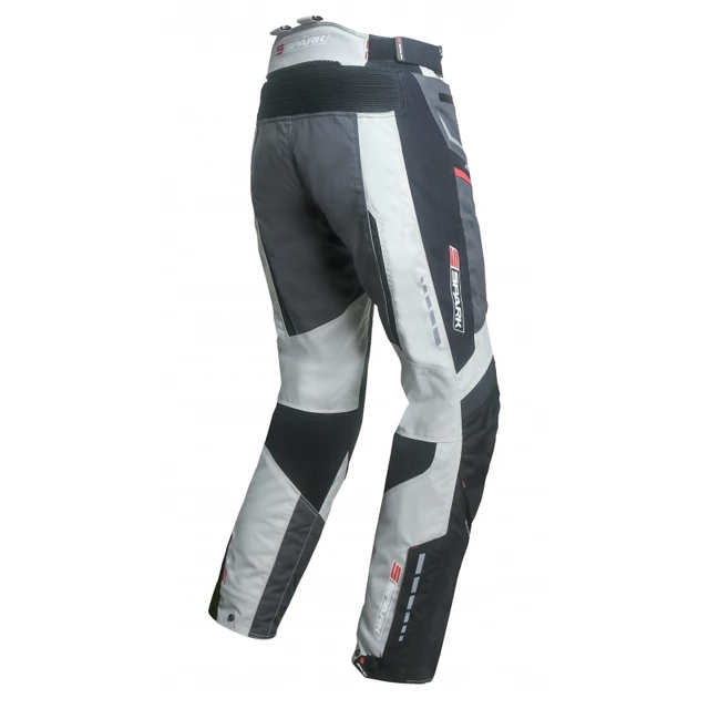 Pánske textilné moto nohavice Spark Avenger - šedá