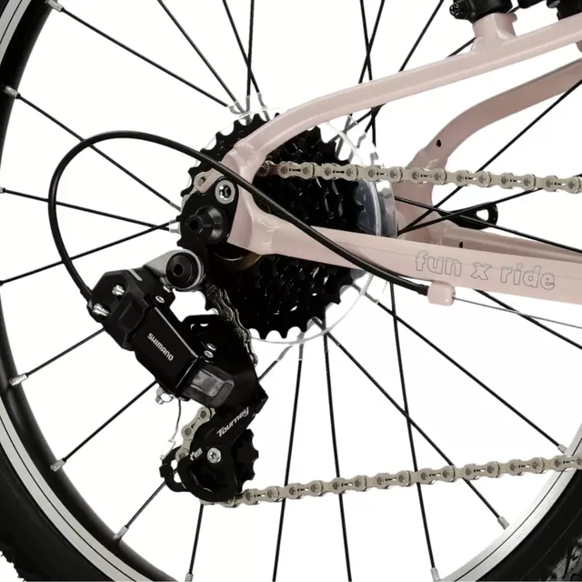 Detský bicykel Kross Liftie 20" - model 2025 - mätová / čierna / lesk