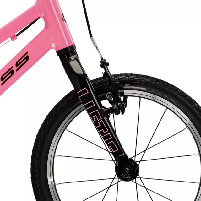 Detský bicykel Kross Liftie 16" - model 2025 - zelená / čierna / matný