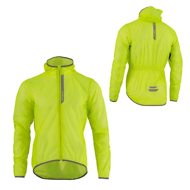Pánsky pršiplášť Etape Vento - žltá fluo - žltá fluo