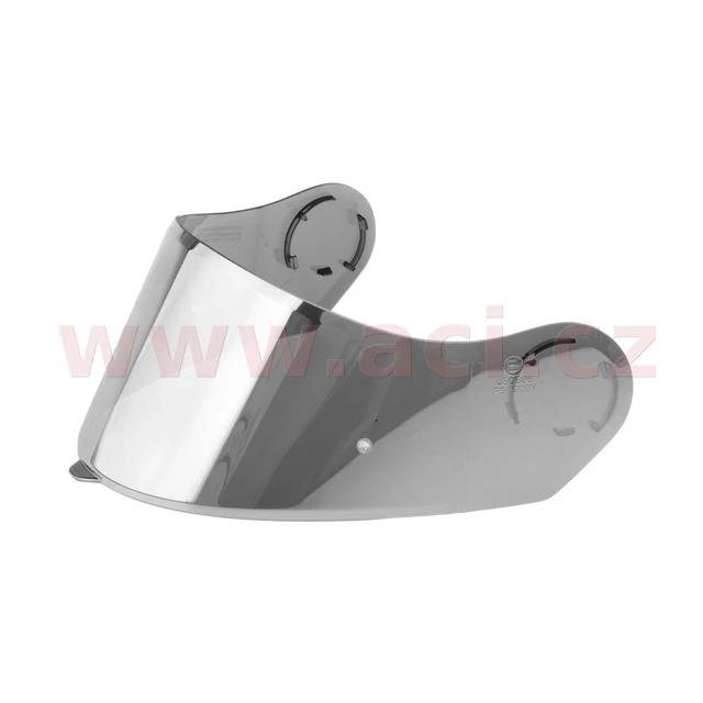 Náhradné plexi pre prilby Compress 2.0 s prípravou pre Pinlock® zrkadlové - chromová