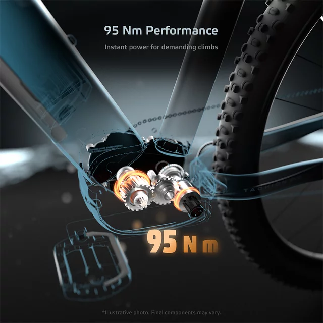 Dámsky horský elektrobicykel inSPORTline ISL Asuki EVO 835 Wh 27,5" - model 2026 - L (17", 160-175 cm)