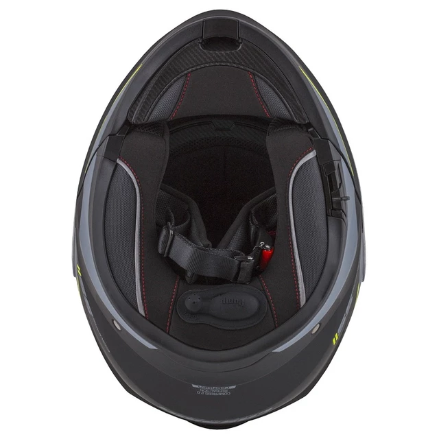 Moto prilba Cassida Compress 2.0 Refraction P/J - čierna matná/šedá/žltá fluo