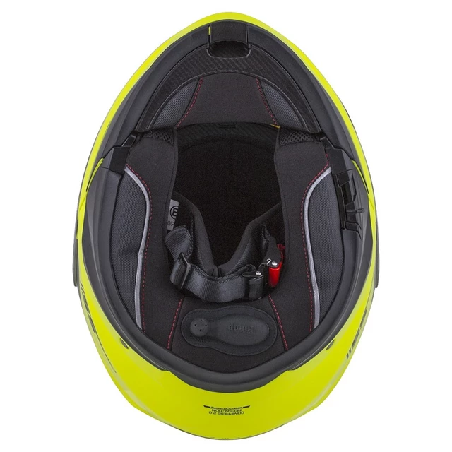 Moto prilba Cassida Compress 2.0 Refraction P/J - čierna matná/šedá/žltá fluo
