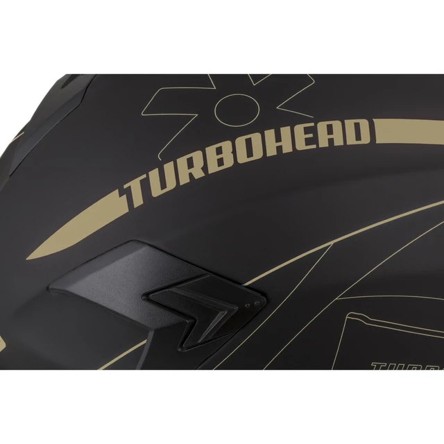 Moto prilba Cassida Integral 3.0 Turbohead - čierna matná/oranžová/modrá