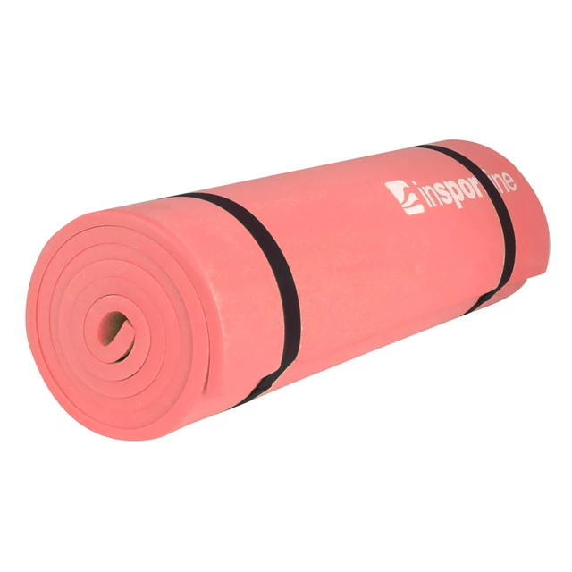 Karimatka inSPORTline EVA 180x50x1 cm - ružová - ružová